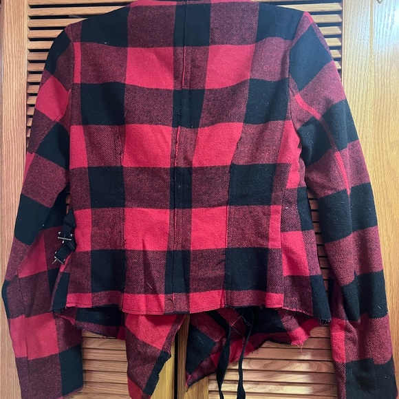 BB Dakota Rosanna Plaid Wool Blend Jacket - Picture 8 of 8